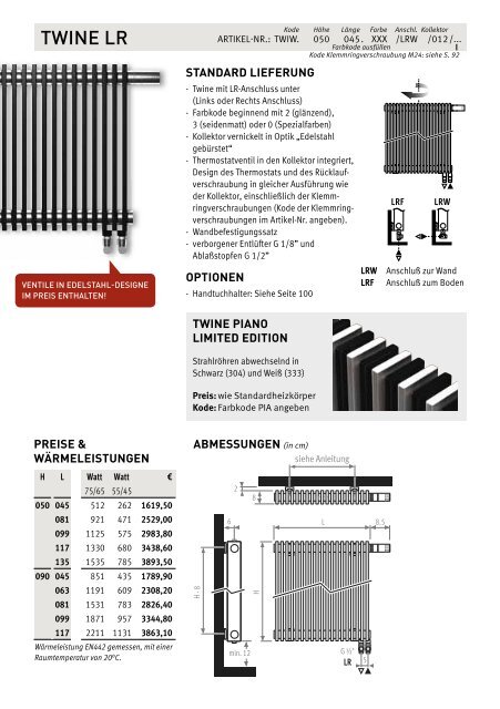 JAGA MOST WANTED RADIATORS € 2012.DE - Klimaconnect