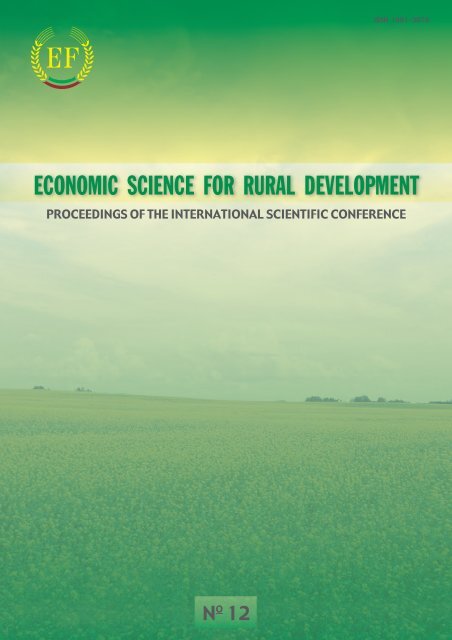 Nr. 12 Development Rural and Regional (.PDF)