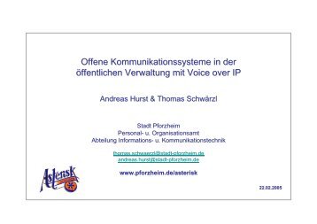 VoIP in der öffentlichen Verwaltung