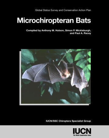 Biology and Ecology of Microchiropteran Bats - Bat Specialist Group