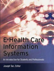 E-health Care Information Systems: An Introduction for Students and ...