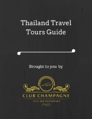 Thailand Travel Tours Guide
