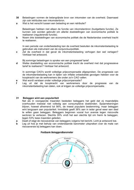 Toetsboek hoofdstuk 11 Risico en informatie vwo deel 2