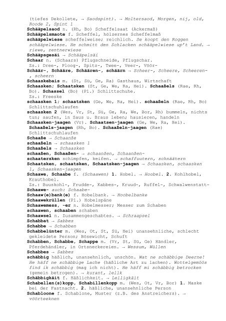 Wörterbuch der Westmünsterländischen Mundart - Kreis Borken