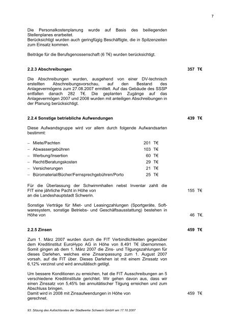 Beteiligungen der Landeshauptstadt Schwerin