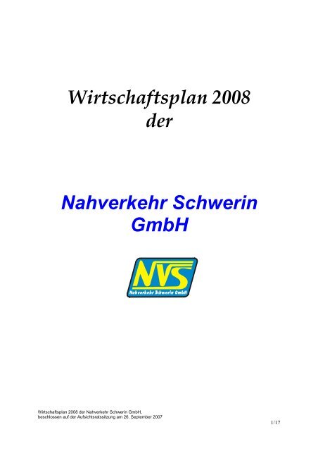 Beteiligungen der Landeshauptstadt Schwerin