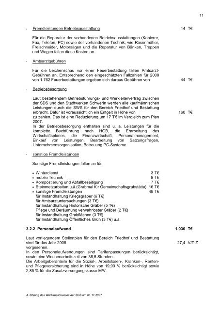 Beteiligungen der Landeshauptstadt Schwerin