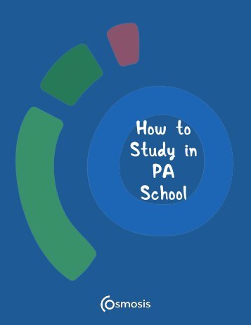 How to Study in PA School_FINAL