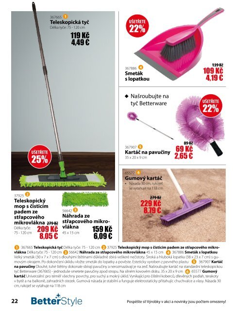 Betterware katalog září 2017