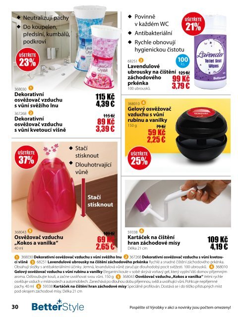 Betterware katalog září 2017