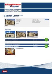 Gasthof Lamm *** - Ferienregion Hohe Salve