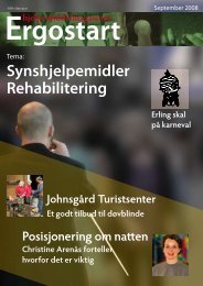 Synshjelpemidler Rehabilitering - Ergostart