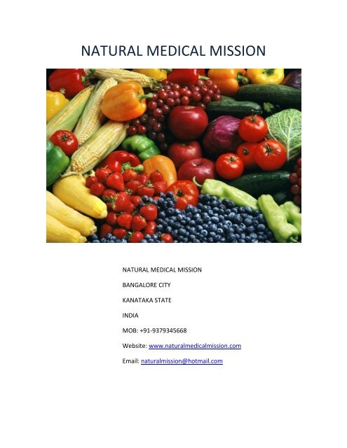 NATURAL MEDICAL MISSION - Amazon Web Services