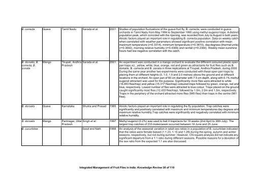 “Key Informant Survey” of Production, Value, Losses and ... - DfID