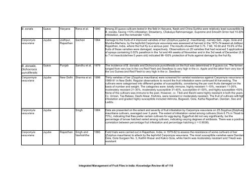 “Key Informant Survey” of Production, Value, Losses and ... - DfID