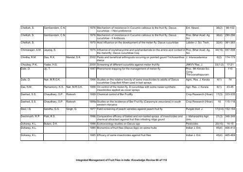 “Key Informant Survey” of Production, Value, Losses and ... - DfID