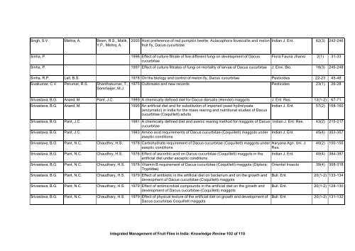 “Key Informant Survey” of Production, Value, Losses and ... - DfID