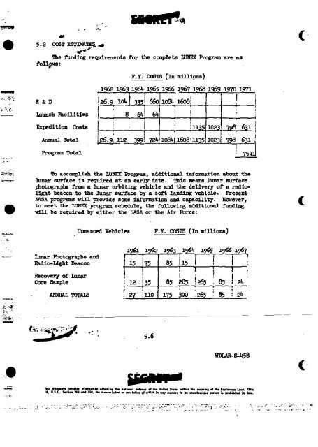 LUNAR EXPEDITION PLAN