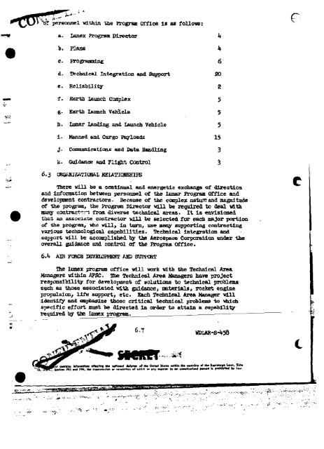 LUNAR EXPEDITION PLAN