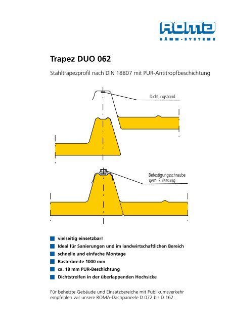 Trapez DUO 062