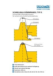 SCHNELLBAU-DÄMMPANEEL TYP D