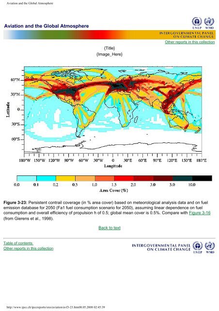 Aviation and the Global Atmosphere