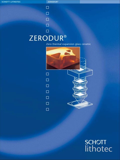 ZERODUR® - Mark Optics Inc.