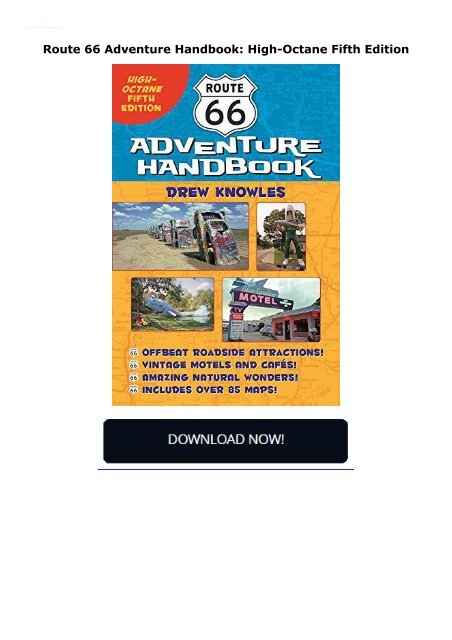 Route 66 Adventure Handbook: High-Octane Fifth Edition