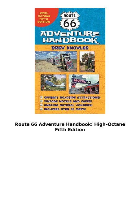 Route 66 Adventure Handbook: High-Octane Fifth Edition