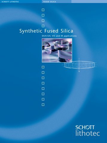 Synthetic Fused Silica - Thorlabs