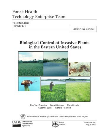 Forest Health Technology Enterprise Team Biological ... - Invasive.org