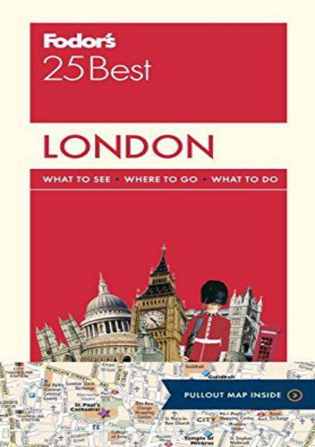 3rd Edition Fodors Around London with Kids