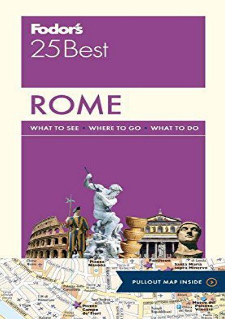 Fodor s Rome 25 Best (Full-color Travel Guide)