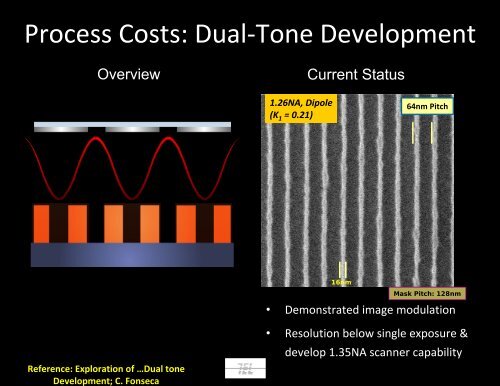 Coater/Developer Evolution or Revolution? - Sematech