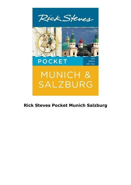 Rick Steves Pocket Munich   Salzburg