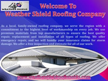 Roofing Contractor Dayton, OH
