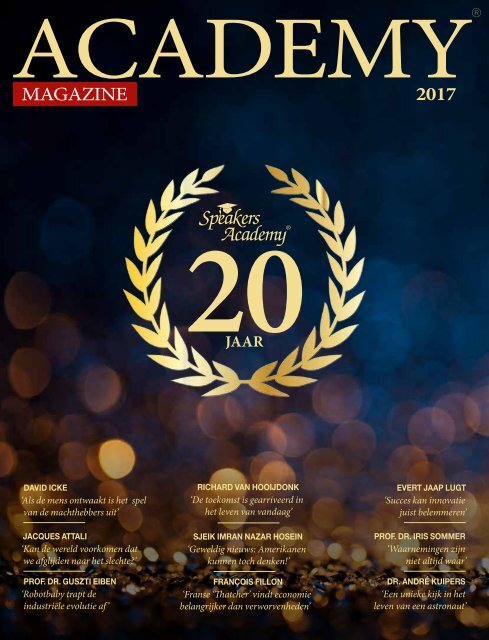 Speakers Academy Academy Magazine 2017