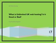 What is Unlimited UK web hosting? Is it Good or Bad?