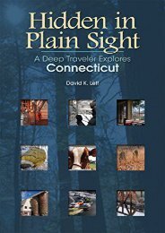  Unlimited Ebook Hidden in Plain Sight: A Deep Traveler Explores Connecticut (Garnet Books) -  Best book