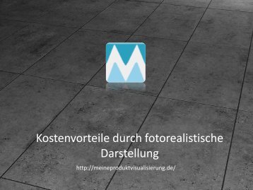 Kostenvorteile Durch Fotorealistische Darstellung