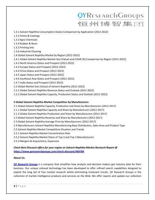 Global Solvent Naphtha Market is projected to expand at a steady CAGR over the forecast period 2017-2022