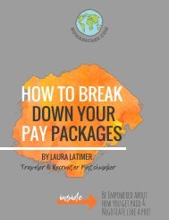 How to break down pay packages 