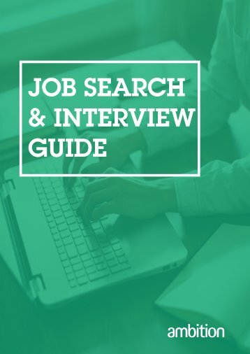Job search and interview guide 2017 - UK