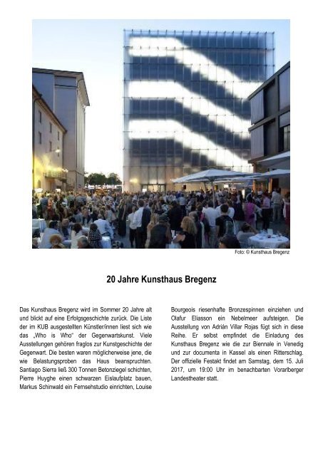 KUNSTINVESTOR AUSGABE JULI 2017