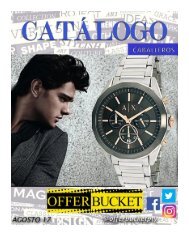 CATALOGO DE CABALLEROS AGOSTO