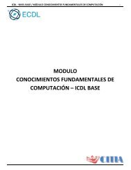 Conocimiento Fundamentales de Computación