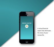 MoneyAvatar — Your 24x7 virtual financial expert & money guide.