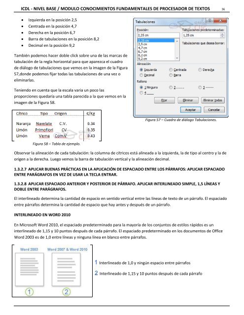 Conocimiento Fundamentales de Procesador de textos