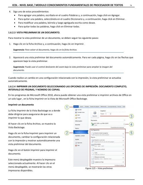 Conocimiento Fundamentales de Procesador de textos