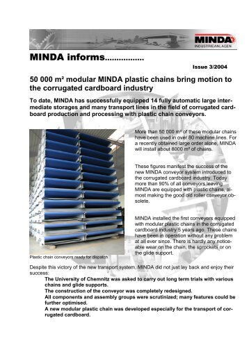 Download "MINDA informs...- 03/2004" (PDF) - minda.de